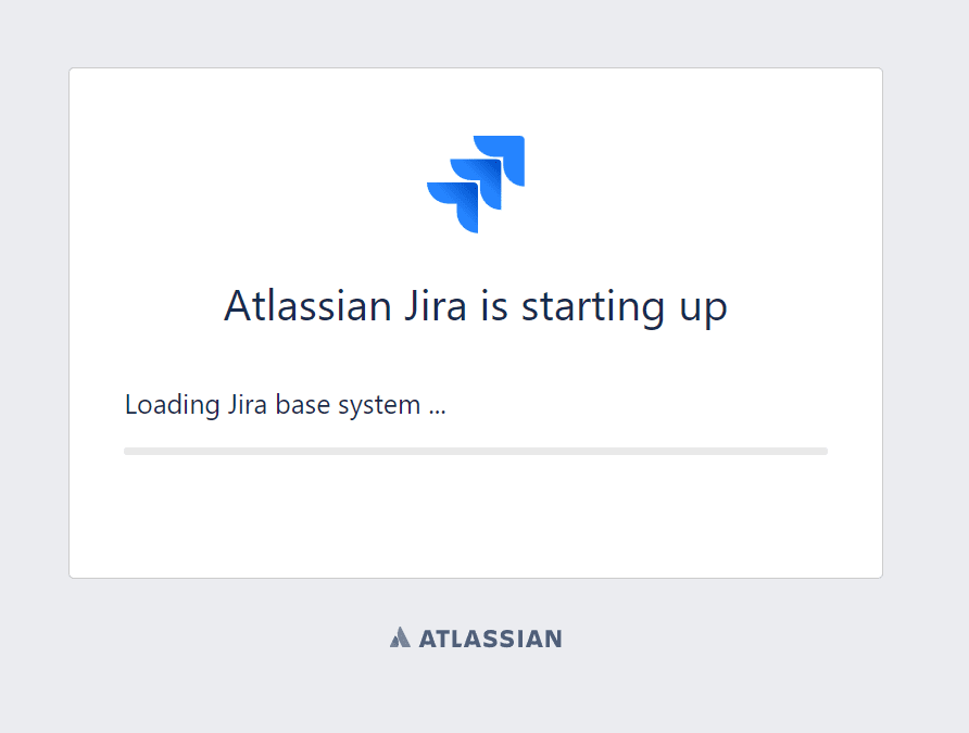 Jira Image Running on Docker in Web Browser - Jira Docker Integration